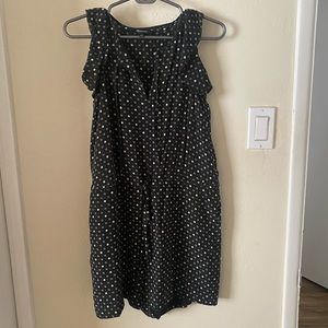 Madewell romper with open back detail